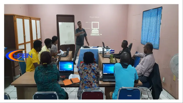 Team YABN mulai proses mengajar